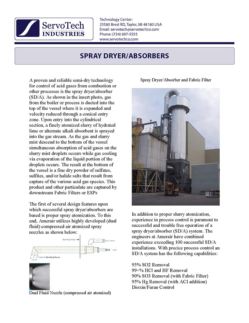 Spray Dryer/Absorbers